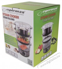 Esperanza EKG009 Ételpároló Konyhai termékek - Konyhai kisgép (sütés / főzés / hűtés / ételkészítés) - Pároló - 382121