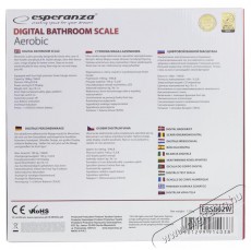 Esperanza EBS002W Személymérleg Szépségápolás / Egészség - Mérleg - Személy mérleg - 382059
