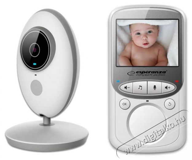 Esperanza EHM003 BABY MONITOR Szépségápolás / Egészség - Baba mama termék - Bébiőr / babafigyelő - 382096