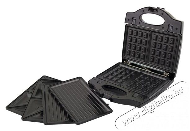 Esperanza EKT006K Szendvicssütő 3in1 Konyhai termékek - Konyhai kisgép (sütés / főzés / hűtés / ételkészítés) - Melegszendvics / gofri sütő - 382170