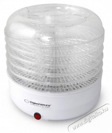 Esperanza EKD001 Aszalógép Konyhai termékek - Konyhai kisgép (sütés / főzés / hűtés / ételkészítés) - Gyümölcsaszaló - 383598