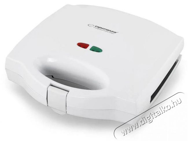 Esperanza EKT006W Szendvicssütő 3in1 Konyhai termékek - Konyhai kisgép (sütés / főzés / hűtés / ételkészítés) - Melegszendvics / gofri sütő - 382171
