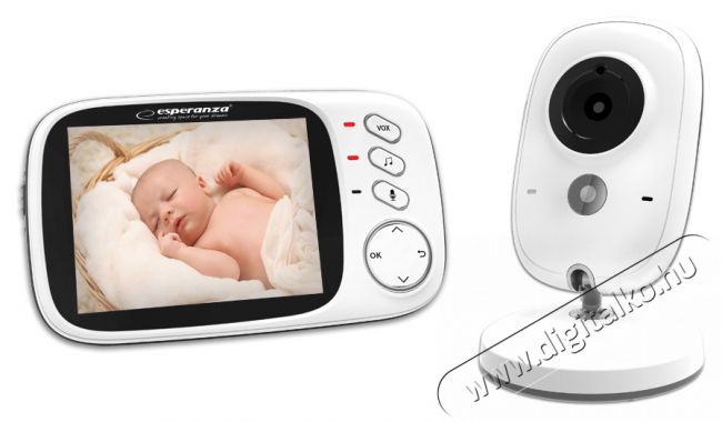 Esperanza EHM002 BABY MONITOR Szépségápolás / Egészség - Baba mama termék - Egyéb baba mama termék - 469385
