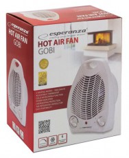 Esperanza EHH001 Gobi 1000/2000 W fehér hősugárzó Háztartás / Otthon / Kültér - Fűtés - Hősugárzó / fűtőtest - 502388