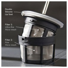 ESPRO Press P0 UltraLight 0,47l, fekete Konyhai termékek - Kávéfőző / kávéörlő / kiegészítő - Filteres kávéfőző - 524735