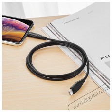 ESR ESR 5V/3A 1m fekete USB C lightning PD kábel Iroda és számítástechnika - Számítógép tartozék - USB kábel - 405685