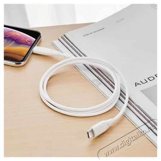 ESR 5V/3A 1m fehér USB C lightning PD kábel Tv kiegészítők - Kábel / csatlakozó - USB kábel - 432006