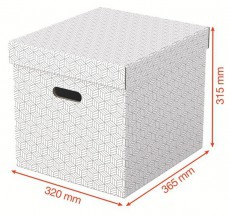 Esselte Home kocka alakú 3db/csomag fehér tárolódoboz Egyéb - Nem forgalmazzuk ! - 395697