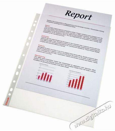 Esselte 75mikron lefűzhető narancsos 100db/cs genotherm Egyéb - Nem forgalmazzuk ! - 391711