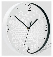 Esselte Leitz WOW falióra, fehér Háztartás / Otthon / Kültér - Óra - Fali óra - 440414