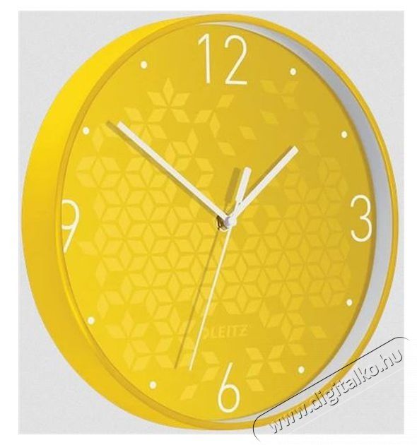 Esselte Leitz WOW fali&oacute;ra, s&aacute;rga H&aacute;ztart&aacute;s / Otthon / K&uuml;lt&eacute;r - &Oacute;ra - Fali &oacute;ra - 452315