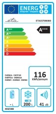 ETA 3376 90000 fagyasztóláda Konyhai termékek - Hűtő, fagyasztó (szabadonálló) - Fagyasztóláda - 346698