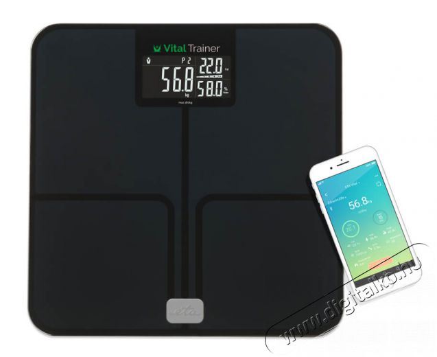 ETA 7780 90000 Vital Trainer személy mérleg Szépségápolás / Egészség - Mérleg - Személy mérleg - 346718