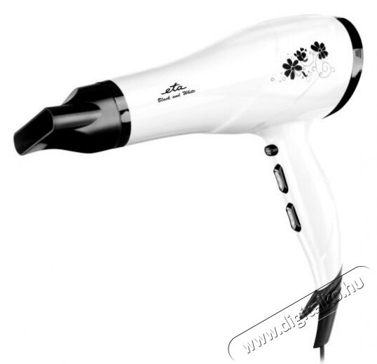 ETA 4320 90000 Black and White hajszárító Szépségápolás / Egészség - Hajápolás - Hajszárító - 314549