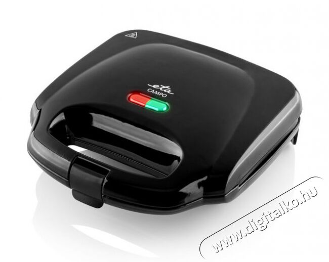 ETA 4151 90010 Campo szendvicssütő - fekete Konyhai termékek - Konyhai kisgép (sütés / főzés / hűtés / ételkészítés) - Melegszendvics / gofri sütő - 345581