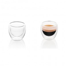 ETA 418193000 esszpresszó pohár 2db 80ml Konyhai termékek - Kávéfőző / kávéörlő / kiegészítő - Kávés pohár / csésze - 378382