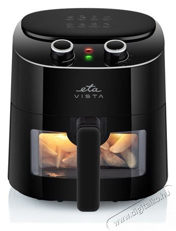 ETA 016890000 FORR&Oacute;LEVEGŐS S&Uuml;TŐ 4,3 L Konyhai term&eacute;kek - Konyhai kisg&eacute;p (s&uuml;t&eacute;s / főz&eacute;s / hűt&eacute;s / &eacute;telk&eacute;sz&iacute;t&eacute;s) - L&eacute;gkever&eacute;ses főzőg&eacute;p / elektromos kukta / multifunkci&oacute;s s&uuml;tő - 502910