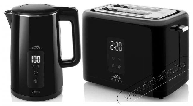 ETA Emma 5595 90000 fekete + Eron 8166 90000 Konyhai term&eacute;kek - Konyhai eszk&ouml;z - K&eacute;szlet / szett - 513067