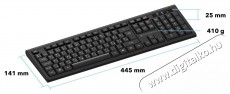 Eternico Essential Keyboard Wireless KS1000 - HU Iroda és számítástechnika - Billentyűzet / billentyűzet szett - Vezeték nélküli - 503345