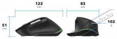 Eternico Wireless Mouse MS510 - fekete-szürke Iroda és számítástechnika - Egér - Vezeték nélküli egér - 503346