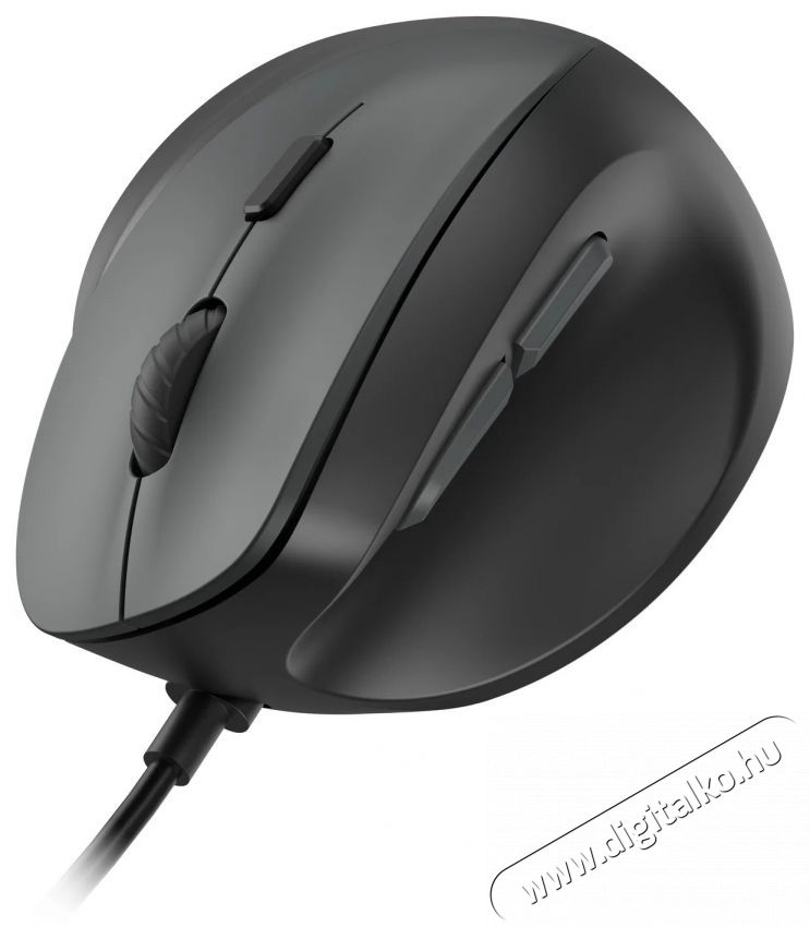Eternico Wired Vertical Mouse MDV490, fekete Iroda &eacute;s sz&aacute;m&iacute;t&aacute;stechnika - Eg&eacute;r - Vezet&eacute;kes eg&eacute;r - 535179