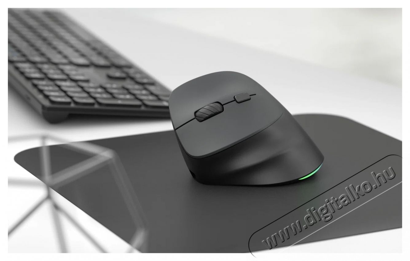 Eternico Wireless Vertical Mouse MVS490, balkezes, fekete Iroda &eacute;s sz&aacute;m&iacute;t&aacute;stechnika - Eg&eacute;r - Vezet&eacute;k n&eacute;lk&uuml;li eg&eacute;r - 535180