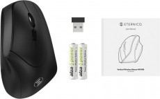 Eternico Wireless 2.4 GHz Vertical Mouse MV300 - fekete Iroda &eacute;s sz&aacute;m&iacute;t&aacute;stechnika - Eg&eacute;r - Vezet&eacute;k n&eacute;lk&uuml;li eg&eacute;r - 537793