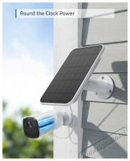 Eufy SOLAR PANEL CHARGER kamera kiegészítő Tv kiegészítők - Fali tartó / konzol - Kamera tartó - 402865