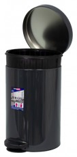 EUROGOLD SIRIUS 14l 40x25cm antracit szürke pedálos szemetes Háztartás / Otthon / Kültér - Lakásfelszerelés - Szemetes - 514020