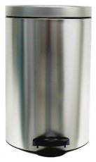 EUROGOLD SIRIUS 30l ezüst pedálos szemetes Háztartás / Otthon / Kültér - Lakásfelszerelés - Szemetes - 514022