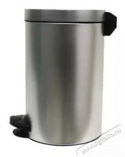 EUROGOLD SIRIUS 14l 40x25cm ezüst pedálos szemetes Háztartás / Otthon / Kültér - Lakásfelszerelés - Szemetes - 514021