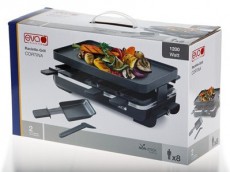 Eva 022768 Raclette grill sütő Konyhai termékek - Konyhai kisgép (sütés / főzés / hűtés / ételkészítés) - Kontakt grill sütő / sütőlap - 365401