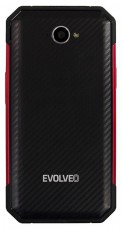 Evolveo Strongphone Q7 LTE mobiltelefon - fekete/piros Mobil / Kommunikáció / Smart - Strapabíró mobiltelefon - 309335