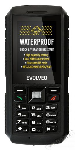Evolveo Strongphone X1 mobiltelefon Mobil / Kommunikáció / Smart - Strapabíró mobiltelefon - 301021
