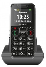 Evolveo Easyphone EP500 mobiltelefon - fekete Mobil / Kommunikáció / Smart - Klasszikus / Mobiltelefon időseknek - 301020