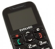 Evolveo Easyphone EP500 mobiltelefon - fekete Mobil / Kommunikáció / Smart - Klasszikus / Mobiltelefon időseknek - 301020