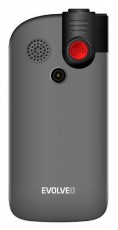 Evolveo Easy Phone 800 FMR 2,3" Dual SIM ezüst mobiltelefon Mobil / Kommunikáció / Smart - Klasszikus / Mobiltelefon időseknek - 398598