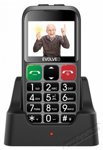 Evolveo EasyPhone EP-850-EBS 2,4" ezüst mobiltelefon Egyéb - Nem forgalmazzuk ! - 439841