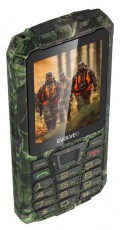 Evolveo STRONGPHONE Z6 2,8" DualSIM camouflage mobiltelefon Mobil / Kommunikáció / Smart - Klasszikus / Mobiltelefon időseknek - 499897