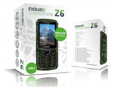 Evolveo STRONGPHONE Z6 2,8" DualSIM camouflage mobiltelefon Mobil / Kommunikáció / Smart - Klasszikus / Mobiltelefon időseknek - 499897