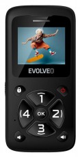 Evolveo EasyPhone ID 1,77 fekete mobiltelefon Mobil / Kommunikáció / Smart - Klasszikus / Mobiltelefon időseknek - 508451