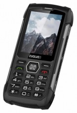 Evolveo STRONGPHONE H1 2,8 DualSIM fekete/szürke mobiltelefon Mobil / Kommunikáció / Smart - Strapabíró mobiltelefon - 508452
