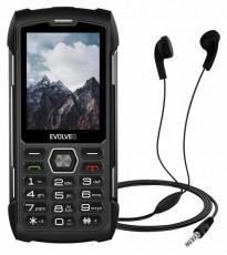 Evolveo STRONGPHONE H1 2,8 DualSIM fekete/szürke mobiltelefon Mobil / Kommunikáció / Smart - Strapabíró mobiltelefon - 508452