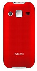 Evolveo EasyPhone XR EP601 2,3" piros mobiltelefon Mobil / Kommunikáció / Smart - Klasszikus / Mobiltelefon időseknek - 516196