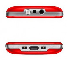 Evolveo EasyPhone XR EP601 2,3" piros mobiltelefon Mobil / Kommunikáció / Smart - Klasszikus / Mobiltelefon időseknek - 516196