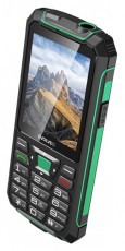 Evolveo Strongphone W4 2,8 DualSIM fekete/zöld mobiltelefon Mobil / Kommunikáció / Smart - Klasszikus / Mobiltelefon időseknek - 516193