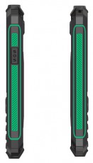 Evolveo Strongphone W4 2,8 DualSIM fekete/zöld mobiltelefon Mobil / Kommunikáció / Smart - Klasszikus / Mobiltelefon időseknek - 516193