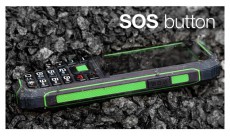 Evolveo Strongphone W4 2,8 DualSIM fekete/zöld mobiltelefon Mobil / Kommunikáció / Smart - Klasszikus / Mobiltelefon időseknek - 516193