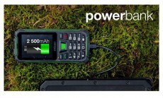 Evolveo Strongphone W4 2,8 DualSIM fekete/zöld mobiltelefon Mobil / Kommunikáció / Smart - Klasszikus / Mobiltelefon időseknek - 516193