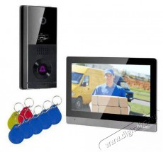 Evolveo DoorPhone AHD10, fekete-ezüst Háztartás / Otthon / Kültér - Biztonságtechnika - Kiegészítő - 522588